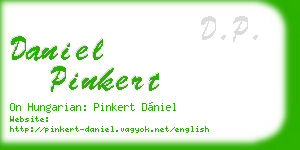 daniel pinkert business card